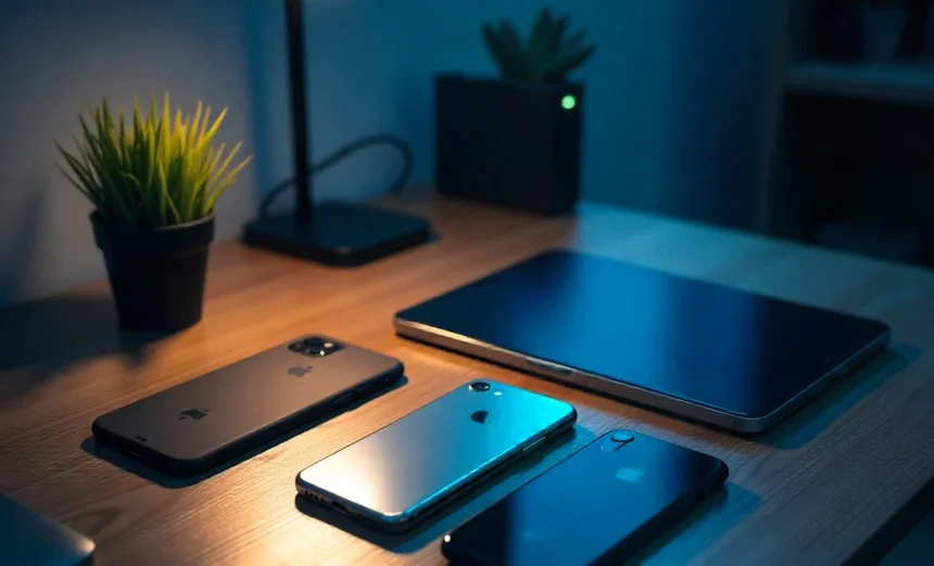 Best long lasting smartphones 2025 comparison showing iPhone, Samsung Galaxy, Google Pixel arranged for durability testing