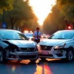 Car Accident Legal Steps infographic displaying immediate actions, documentation, insurance claims and legal options in 2025