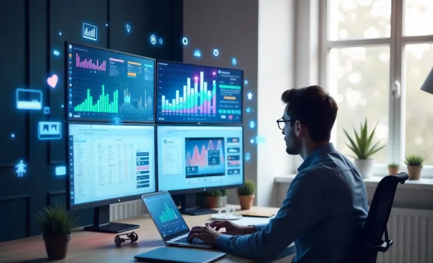 Content marketing trends 2025 infographic showing AI tools, video content, and personalization strategies for marketers