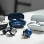 Technics EAH-AZ100 durable wireless earbuds premium model with charging case