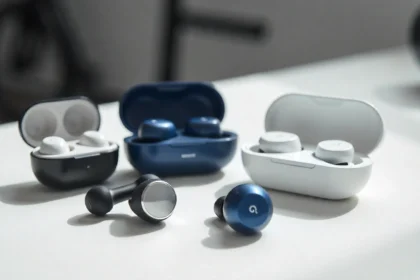 Technics EAH-AZ100 durable wireless earbuds premium model with charging case