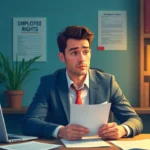 Infographic explaining how to identify if you were fired illegally, wrongful termination signs and employee legal protections 2025